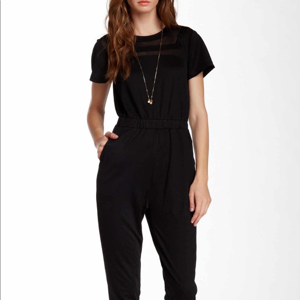 inLUV Mesh Insert Jumpsuit